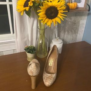 Ferragamo chunky heel